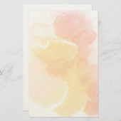 Papeterie Arrière - plan peint à la main 13 d'aquarelle (Devant / Derrière)