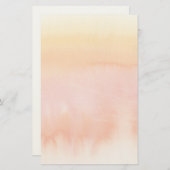 Papeterie arrière - plan peint à la main en aquarelle Abstra (Devant / Derrière)