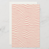 Papeterie Arrière - plan rayé (Devant / Derrière)