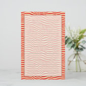 Papeterie arrière - plan rayé (Debout devant)