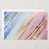 Papeterie Arrière - plan rose texturé (Devant / Derrière)