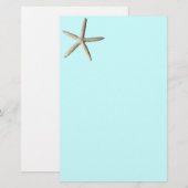 Papeterie Art de la plage de Starfish (Devant / Derrière)