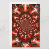 Papeterie Art de langue kaléidoscope Impression/graphique (Devant / Derrière)