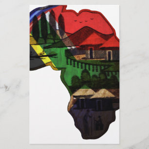 Papeterie Art du patrimoine africain - Une fusion culturelle