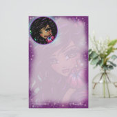 Papeterie Art féerique d'imaginaire de ketmie de "Aliah" par (Debout devant)