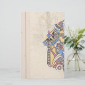 Papeterie Art nouveau textile abstrait Christopher (Debout devant)