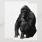 Papeterie Art Pop Gorilla (Devant / Derrière)