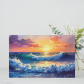 Papeterie Art tropical aloha vierge (Debout devant)