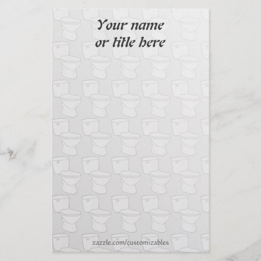 Papeterie Articles de toilette (Devant)