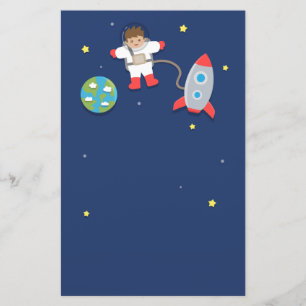 Papeterie Astronaute, vaisseau spatial, espace extra-atmosph