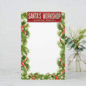 Papeterie Atelier père Noël pôle Nord (Debout devant)