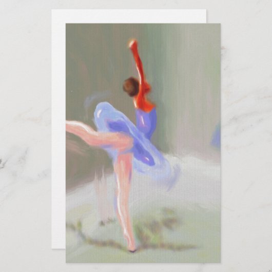 Papeterie Au ballet (Devant / Derrière)