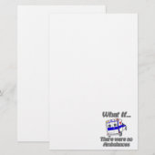 Papeterie Aucunes ambulances (Devant / Derrière)