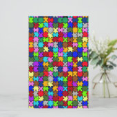 Papeterie Autistic Jigsaw (Debout devant)