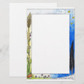 Papeterie AUTOMNE/Papeterie HIVER par Nicole Janes (Devant / Derrière)