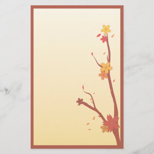 Papeterie Automne Sakura (Devant)