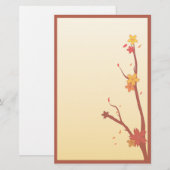 Papeterie Automne Sakura (Devant / Derrière)