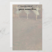 Papeterie Avant le ballet par Edgar Degas, beaux-arts (Devant / Derrière)