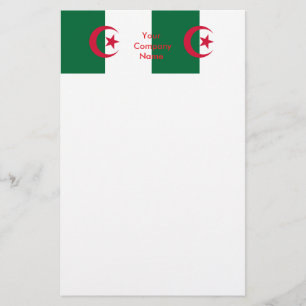 Papeterie avec Drapeau d'Algérie