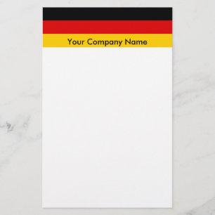 Papeterie avec Drapeau d'Allemagne