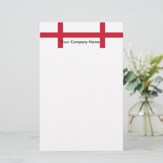 Papeterie avec Drapeau d'Angleterre (Debout devant)