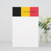 Papeterie avec Drapeau de Belgique (Debout devant)