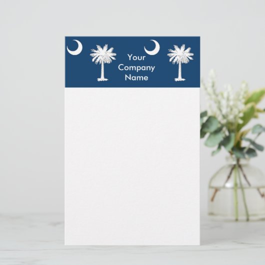 Papeterie avec Drapeau de Caroline du Sud (Debout devant)