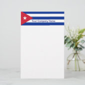 Papeterie avec Drapeau de Cuba (Debout devant)