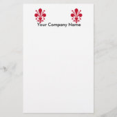 Papeterie avec Drapeau de Florence, Italie (Devant)