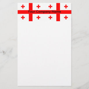 Papeterie avec Drapeau de Géorgie