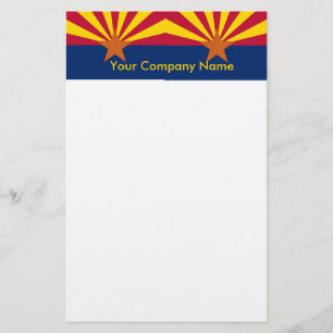 Papeterie avec Drapeau de l'Arizona