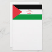 Papeterie avec Drapeau de Palestine (Devant / Derrière)