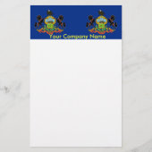 Papeterie avec Drapeau de Pennsylvanie (Devant)