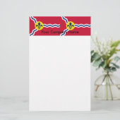 Papeterie avec Drapeau de Saint-Louis, Missouri (Debout devant)