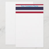 Papeterie avec drapeau de Thaïlande (Devant / Derrière)
