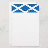 Papeterie avec Drapeau d'Ecosse (Devant / Derrière)