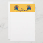 Papeterie avec Drapeau du New Jersey (Devant / Derrière)