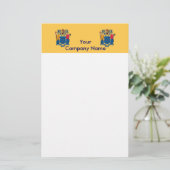 Papeterie avec Drapeau du New Jersey (Debout devant)