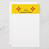 Papeterie avec Drapeau du Nouveau-Mexique (Devant / Derrière)