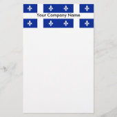 Papeterie avec Drapeau du Québec, Canada (Devant)