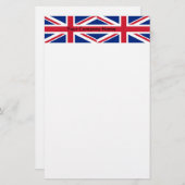 Papeterie avec drapeau du Royaume-Uni (Devant / Derrière)