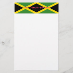Papeterie avec le drapeau de la Jamaïque