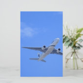 Papeterie Avion commercial (Debout devant)