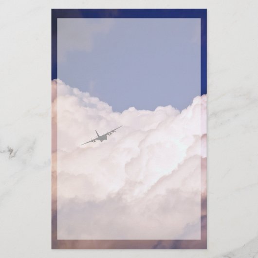 Papeterie Avion de transport militaire par Shirley Taylor (Devant)