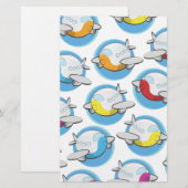 Papeterie Avions Jouets (Devant / Derrière)