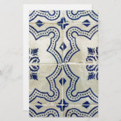 Papeterie Azulejos, Portuguese Tiles (Devant / Derrière)