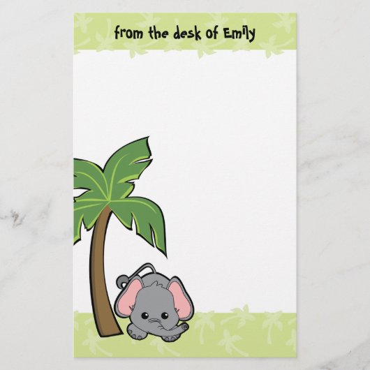 Papeterie Baby Elephant Cutie (Devant)