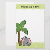 Papeterie Baby Elephant Cutie (Devant / Derrière)