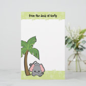 Papeterie Baby Elephant Cutie (Debout devant)