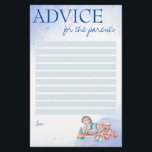 Papeterie Baby shower conseil pour les parents jeu bleu<br><div class="desc">Baby shower conseil pour les parents jeu bleu pour un bébé garçon avec jouets vintages baby shower thématique,  prédictions bébé personnalisées jeu modèle.</div>
